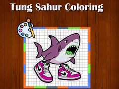 Peli Tung Sahur Coloring