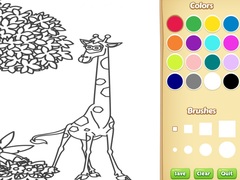 Peli Jungle Animals Coloring Book for Kids