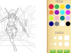 Peli Wicked Coloring Book for Kids