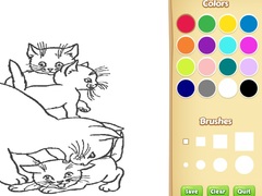 Peli Cats Coloring Book For Kids