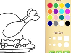 Peli Food Coloring Book For Kids