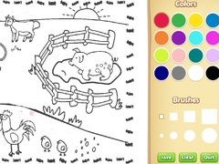Peli Farming Coloring Book For Kids