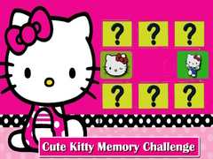 Peli Cute Kitty Memory Challenge