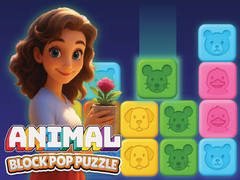 Peli Animal Block Pop Puzzle