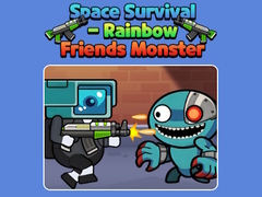 Peli Space Survival - Rainbow Friends Monster