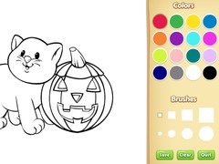 Peli Halloween Coloring Book