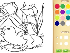 Peli Flowers Coloring Book For Kids