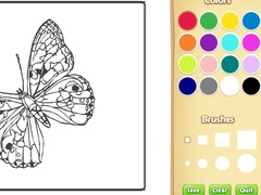 Peli Butterflies Coloring Book for Kids