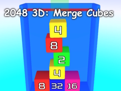 Peli 2048 3D: Merge Cubes