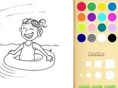 Peli Summer Coloring Book For Kids