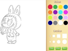 Peli Chibi Labubu Coloring Book for Kids