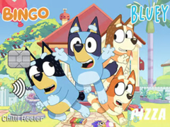 Peli Jigsaw Puzzle: Bluey Credit Card