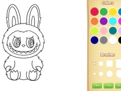 Peli Labubu Coloring Book