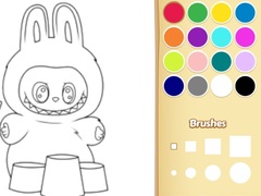 Peli Easy Labubu Coloring Book