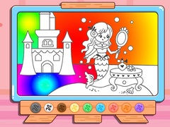 Peli Coloring Book: Mermaid Makeup