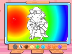 Peli Coloring Book: Spionero Golubiro