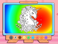Peli Coloring Book: Glitter Unicorn