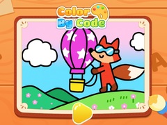 Peli Color By Code: Hot Air Balloon