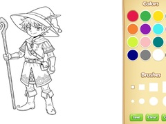 Peli Elf Coloring Book