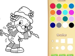 Peli Clown Coloring Book For Adults