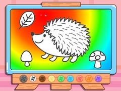 Peli Coloring Book: Hedgehog