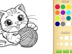 Peli Cat Coloring Book