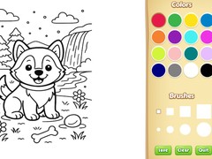 Peli Dog Coloring Book