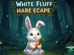 Peli White Fluff Hare Escape