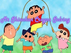 Peli Mr Shinchan Crayon Solving