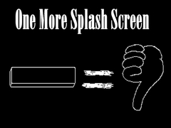 Peli One More Splash Screen