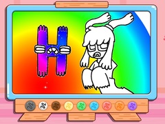 Peli Coloring Book: Alphabet Lore H