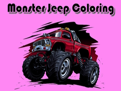 Peli Monster Jeep Coloring