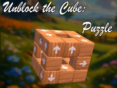 Peli Unblock the Cube: Puzzle
