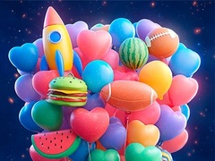 Peli Merge 3D - Match 3 Balloons