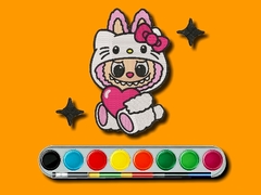 Peli Labubu Coloring Adventure