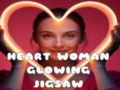 Peli Heart Woman Glowing Jigsaw
