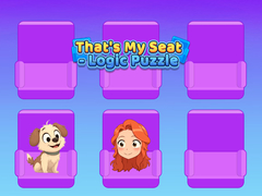 Peli That's My Seat Logic Puzzle