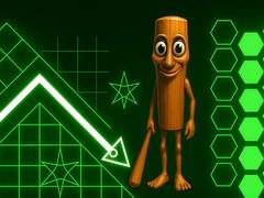 Peli Tung Tung Sahur in Geometry Dash