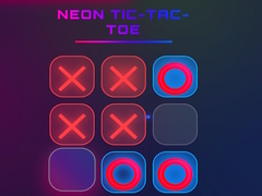 Peli Neon Tic Tac Toe