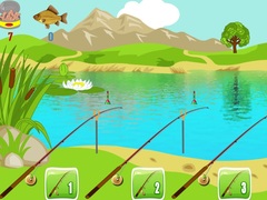 Peli Fishing With Three Rods