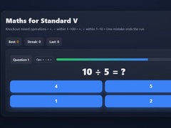 Peli Maths For Class V