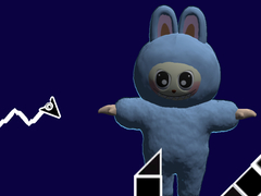 Peli Labubu Geometry Dash