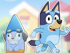 Peli Jigsaw Puzzle: Bluey & Bingo Obstacle Course