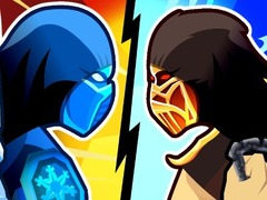 Peli Stickman Kombat 2D