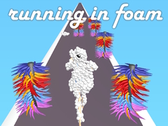 Peli running in foam