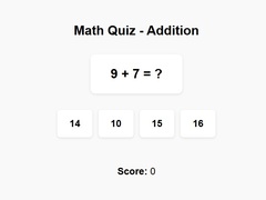 Peli Math Quiz Addition