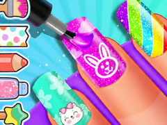 Peli Coloring Book: Girls Nail Art Design