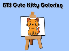 Peli BTS Cute Kitty Coloring
