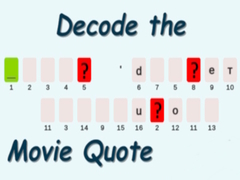 Peli Decode the Movie Quote