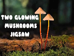 Peli Two Glowing Mushrooms Jigsaw